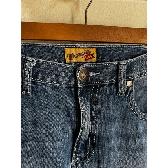 Wrangler 20X Men's Jeans 36x32 Mid Wash - Picture 2 of 6